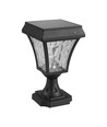 LED Solcelle Standerlampe - CCT 3i1, Mat Sort Hus