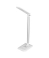 7W Bordlampe - LED, trådløs oplader, 3i1, hvid