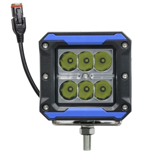 LEDlife 18W LED arbejdslampe - Bil, lastbil, traktor, trailer, 90° spredning, IP67 vandtæt, 10-30V