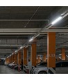 120cm 36W vandtæt komplet LED armatur med nødlys - Samsung LED chip, 120lm/W, IP65, 4000K, 3 timers batteridrift