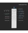 LED 20W/40W Designer Loftslampe - Fjernbetjening, CCT-Skift, Dæmpbar, Diamantdæksel