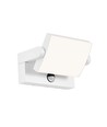 17W LED væglampe med sensor - IP65, 2580lm, hvid, 3000K, PIR sensor