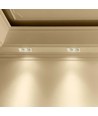EN: VT-11012 2xGU10 FITTING ROUND WHITE