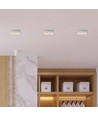 2xGU10 - Lampe, Runde, Hvid