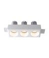 3xGU10 Runde Lampe - Hvid