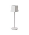 LED 2W Bordlampe - 3000K, Hvid, Hus