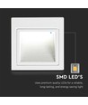 EN: VT-1143 3W LED STEP LIGHT 4000K