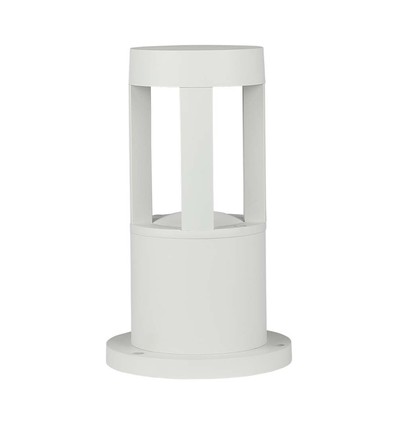 10W Væg Lampe - LED, 6400K, hvid hus, 25cm højde