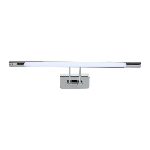 8W LED billede/spejllampe, krom - 50cm, vipbar, 3000K/4000K, inkl. lyskilde