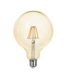 G125 LED Kultråds Pære 12W E27 - Amberfarvet, 2200K