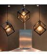 G125 LED Kultråds Pære 12W E27 - Amberfarvet, 2200K