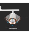 18W LED Væglampe - 3000K, Hvid