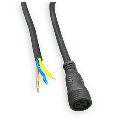 Akustilight CCT startkabel - 50 cm, sort