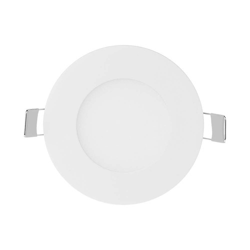 3W LED Panellys - med EMC driver, 6400K, rundt