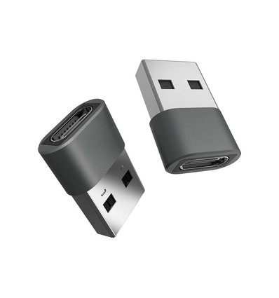 USB-C til USB adapter - Audio connector, hvid