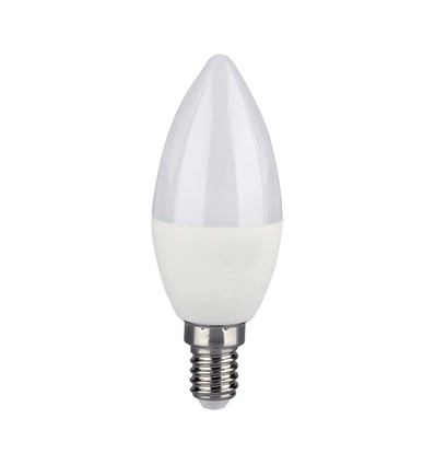4,8W Kertepære E14 - Smart Lyskilde, RF Kontrol 24 Knapper, RGB+3000K, Dæmpbar