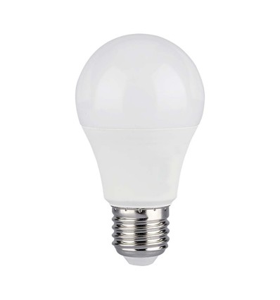8.5W LED pære RGB+4000K dæmpbar E27 - A60, smart, RF kontrol 24 knapper