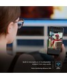 Udendørs WiFi PTZ solcelledrevet kamera - 360° Tryghed, Full HD & Farvenattesyn, IP65, Sort