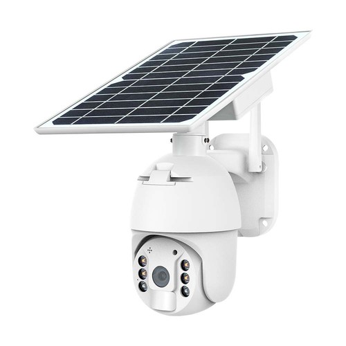 WiFi HD Smart Solar PTZ kamera med solcelle - 2MP, IP65, PIR sensor, 360° rotation, Smart Life app