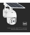 WiFi HD Smart Solar PTZ kamera med solcelle - 2MP, IP65, PIR sensor, 360° rotation, Smart Life app