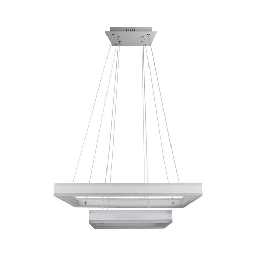 113W LED lysekrone, dæmpbar - 6300lm, 3000K, Ø60cm, varm hvid, Triac fasedæmp