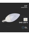 E14 2,9W LED kertepære - 250lm, 3000K, erstatter 25W, SMD LED
