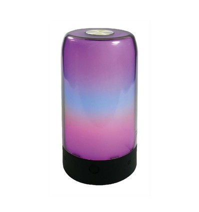 8W LED lampe - Ambiance, RGB, sort hus