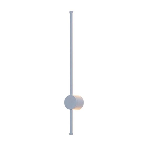 12W LED Væglampe - 3000K, Hvid hus, IP65