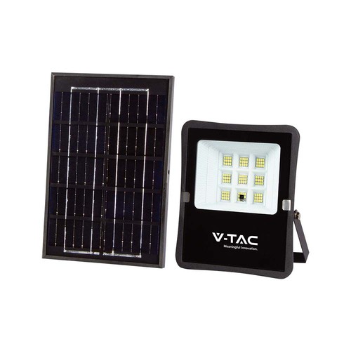 50W LED Solar Projektør - 6400K