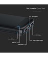 Produktnavn: ''10000mAh Hurtigoplader - Powerbank, Sort''