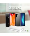 10.000mAh hurtigoplader - powerbank, hvid