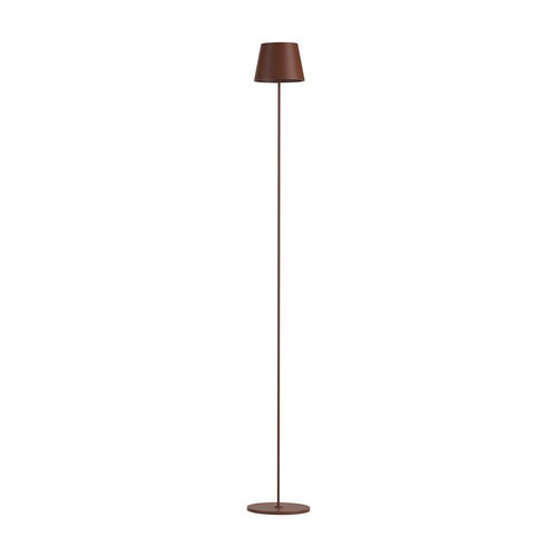 LED lampe 4W - 4400mA batteri, 3000K, IP54, Corten hylster