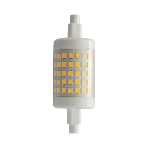 7W R7S LED Pære - Plast, 6500K