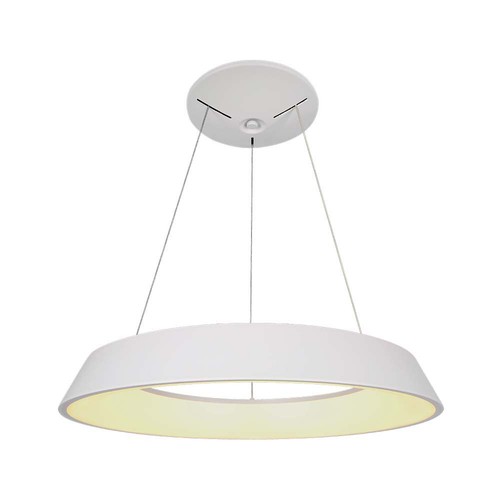 48W LED Hængelampe - Designer, TRIAC Dæmpbar, 4000K, Hvid