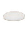 42W LED designer loftslampe - Rund, hvid, dæmpbar, 4000K, 360 grader lysspredning