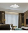 38W LED Designerlampe - 4000K, hvid, firkantet
