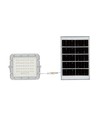 40W LED solcelle projektør - IP65, 6400K, inkl. solpanel og fjernbetjening