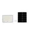 VT 240W LED Solar projektør - 4000K, 20000 mAh batteri, 3m kabel, smart IR fjernbetjening, hurtig opladning, hvid