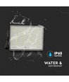 30W LED solcelle projektør, 6400K - 2600lm, IP65, inkl. solcellepanel og fjernbetjening, aluminium