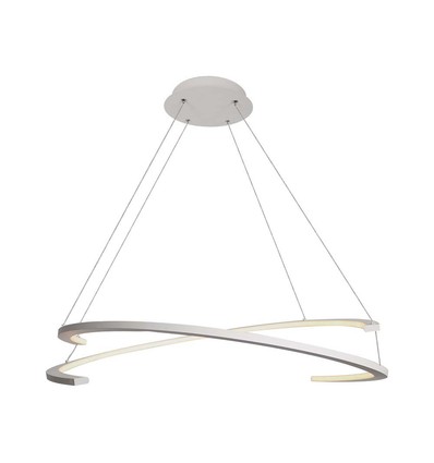 48W Metalloftlampe - LED, Ø800xH1200mm, 4000K, Hvid, TRIAC dæmpbar