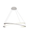 48W Metalloftlampe - LED, Ø800xH1200mm, 4000K, Hvid, TRIAC dæmpbar