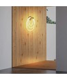 37W Designer LED væglampe - Guld, Ø35cm, 3940lm, 3000K, IP20