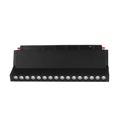 18W skinnespot - LED, Magnetisk, Smart, 3i1, Sort hus