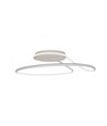 54W LED designer loftslampe, dæmpbar - Ø52cm, hvid, rund, 4000K, Triac dæmpbar