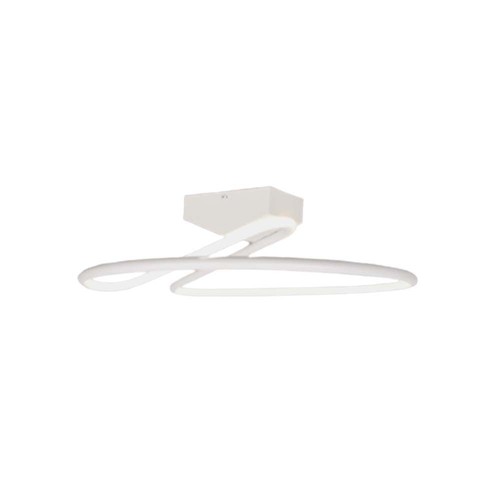 43W LED designer lys - 4000K, hvid, rund