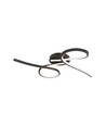 24W LED Loftlampe - Sort Struktur, Pulverlakeret, Designlampe, 3000K