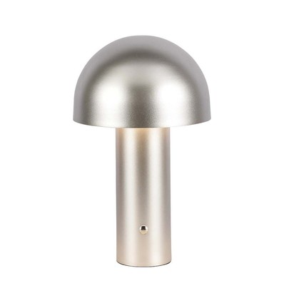 V-Tac opladelig 3i1 bordlampe - Champagne/Guld, IP20, touch dæmpbar