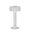 LED bordlampe - 1800mAh batteri, Ø150x300, 3000K, hvid