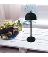 V-Tac Opladelig bordlampe 3i1 - CCT, sort, IP20, touch dæmpbar