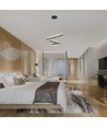 LED hængelampe dekorativ - Ø600+Ø400+Ø200, 3000K, sort hus